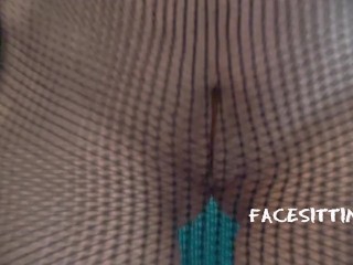 I want to sit on your face and have you lick my pussy! Facesitting POV