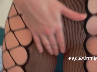 I want to sit on your face and have you lick my pussy! Facesitting POV