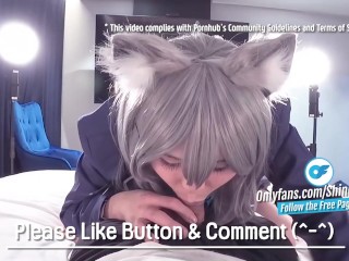 【Blue Archive】POV💙Enjoying Rough sex with Shiroko cosplay, hentai shemale Femboy Crossdresser