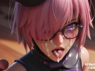 Fate Grand Order Mash Kyrielight Porn and Hentai Ai compilation sexy and naked xxx Rule 34 enjoy thi