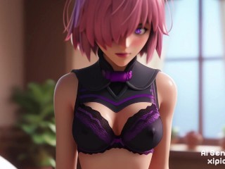 Fate Grand Order Mash Kyrielight Porn and Hentai Ai compilation sexy and naked xxx Rule 34 enjoy thi