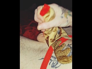 Jerking off Quick Before Work