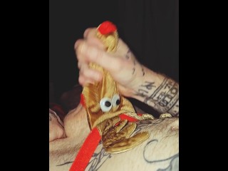 Jerking off Quick Before Work