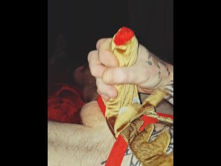 Jerking off Quick Before Work