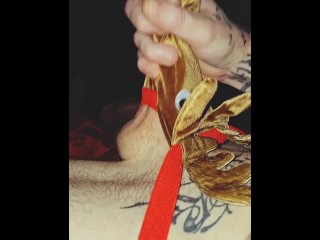 Jerking off Quick Before Work