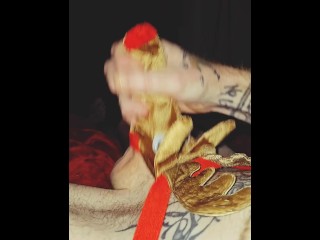 Jerking off Quick Before Work