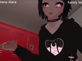 Femboy discovers your foot fetish in the locker room