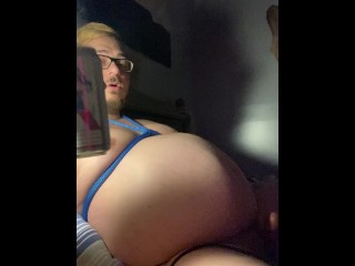 Rope harness belly inflation 1