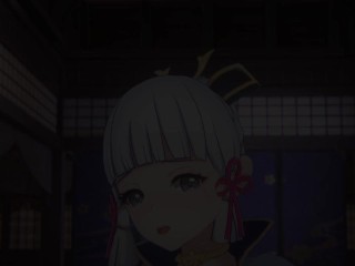 Genshin Impact – Ayaka Riding Aether with Intense Moaning 3D Hentai Sex Animation