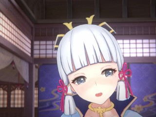 Genshin Impact – Ayaka Riding Aether with Intense Moaning 3D Hentai Sex Animation