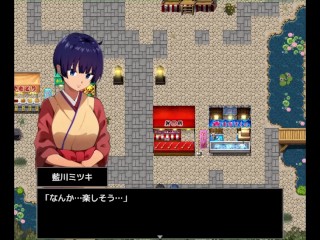 【H GAME】月夜に輝く赤い華♡爆乳くの一と校長編CG集 エロアニメ｜エロ同人｜Anime｜Hentai｜Doujin