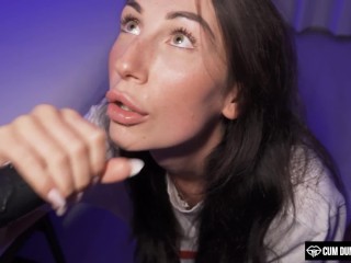 CumDumpsterTeens- Horny teen sluts try out a pegging threesome for the first time!!