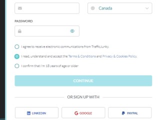 How to Sign Up to TrafficJunky