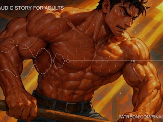 Hot Handyman Gay Erotic Audio: Sweaty Blowjob in the Barn