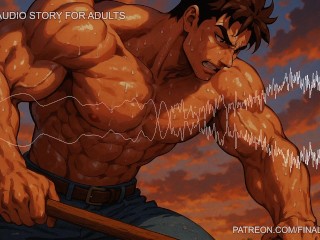 Hot Handyman Gay Erotic Audio: Sweaty Blowjob in the Barn