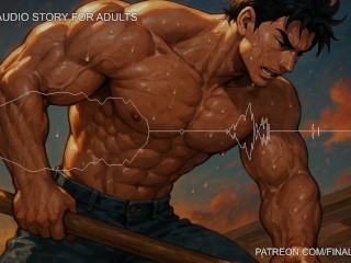 Hot Handyman Gay Erotic Audio: Sweaty Blowjob in the Barn