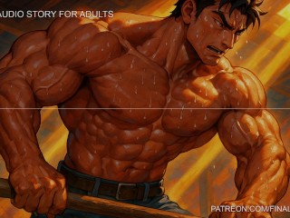 Hot Handyman Gay Erotic Audio: Sweaty Blowjob in the Barn