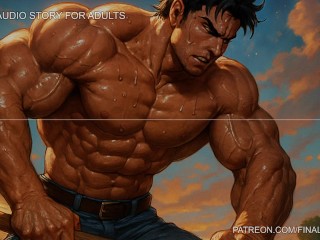 Hot Handyman Gay Erotic Audio: Sweaty Blowjob in the Barn