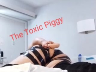 Pawg anal slave takes 12 inches in gaping asshole