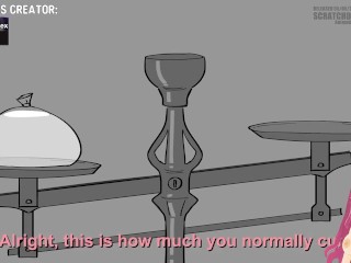 Femboy bets on furry semen measurement (Scratchdex animation) - Jazziuu