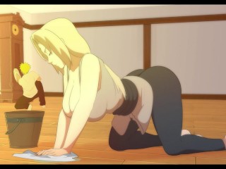 Living with Tsunade V0.42 Full Game With Scenes