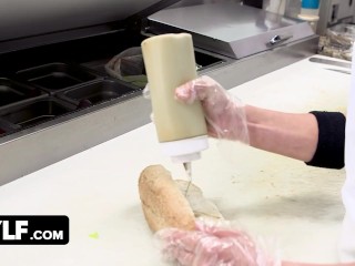 She Doesn't Want a Sandwich, She's Craving Some Real Meat ~ Free Full Scene