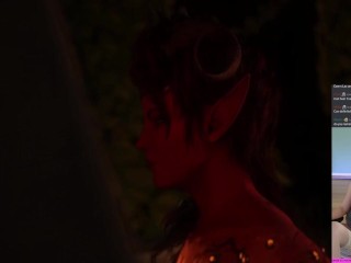 but what if you romanced all three? Baldurs Gate Hentai group blowjob x Shadowheart x Karlach x Frog