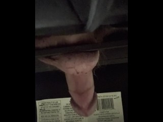 Dicking the underside of a metal folding chair