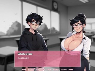 CAUGHT JACKING OFF IN CLASS AND TEACHER GAVE ME BLOWJOB - 1 - Cuck Gooner