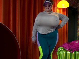 annoyed wife gets bimbo boob job... and a fat cock to dominate her husband with