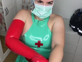 Wrapped my Arms in Latexgloves