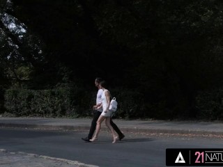 21 NATURALS - Sexy Babe Lilu Moon Gets Her Ass Covered In Cum After Sensual Anal During Photoshoot