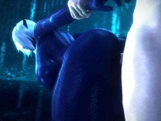 Dark elf Queen Nualia, big ass fuck, noname55