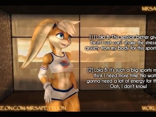 MrSafetyLion Official - Lola Bunny impregnated by an OC!