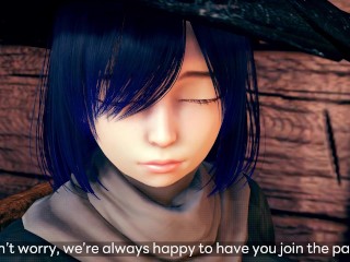 The wizard of the Barbarians party [Honey Select 2] [3D]