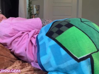 Little Step Sis Needs You To Cuddle Her To Keep Her Warm