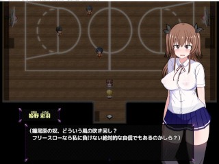 【#06 風紀委員は女淫魔の夢を見るか(体験版)実況】エッチなバスケユニ姿で皆にぶっかけられる巨乳風紀委員・・(RPGエロゲ― hentai rpg game)