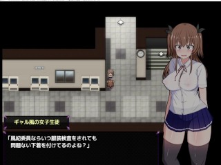 【#06 風紀委員は女淫魔の夢を見るか(体験版)実況】エッチなバスケユニ姿で皆にぶっかけられる巨乳風紀委員・・(RPGエロゲ― hentai rpg game)