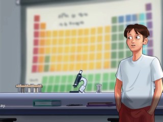 Ms. Okita in the Lab