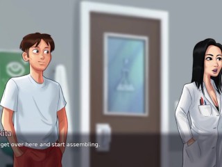 Ms. Okita in the Lab