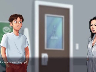 Ms. Okita in the Lab