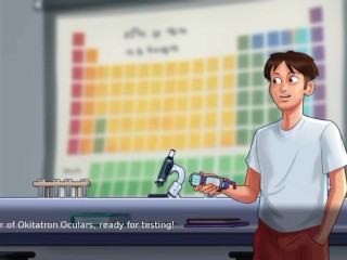 Ms. Okita in the Lab