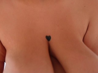 Chubby Slut Goes Skinny Dipping, Masturbates in the Sand & Orgasms HARD While Riding Cowgirl