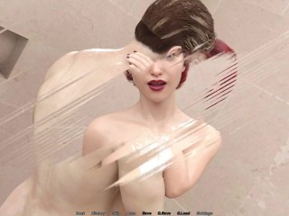 PREGNANT RED HEAD SHOWER FUCK - KNOCKOUT MASTER - PART - 18