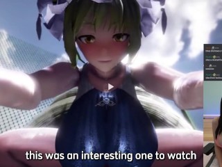 Reactin to Attack Of The Nine-Tailed Beauty | Touhou Hentai by Taka84