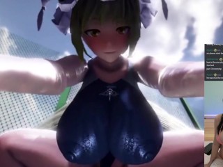 Reactin to Attack Of The Nine-Tailed Beauty | Touhou Hentai by Taka84