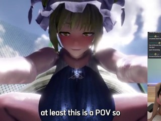 Reactin to Attack Of The Nine-Tailed Beauty | Touhou Hentai by Taka84