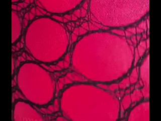 Quicky in Public rest area - fishnets