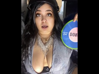 Mistress COLLECTS SEMEN LIKE A DONOR And heads to SPERM BANK OF AMERICA