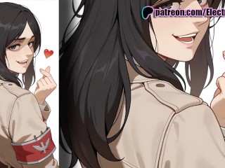 Pieck Finger screaming as she's fucked deep